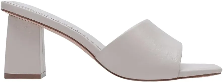 Sandal on Comfortable Casual Dress Pumps Shoes with Sense individualism varnish mudstone disapproval multitude of Luxury Women's Square Open Toe Heeled Sandals Glossy Material Mules Slip On Low Block Chunky Heeled 