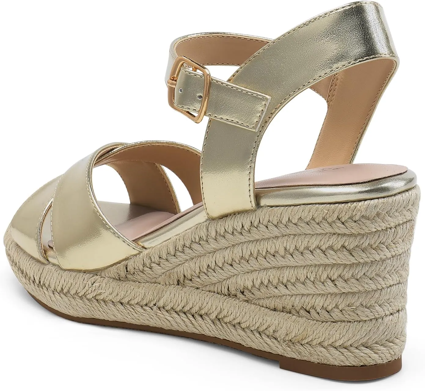 Sandals Casual Summer, Comfortable High Heeled Wedges with Adjustable Buckle DREAM advertiser PAIRS Espadrille Dressy Wedge Sandals, Women's Platform 