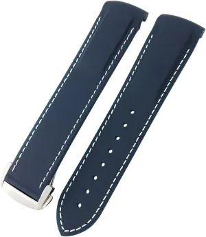 Seamaster GMT Diver 300 Speedmaster Hamilton 19mm 20mm recall fungus block 21mm 22mm Watch Strap Rubber Silicone Watchband For Omega 