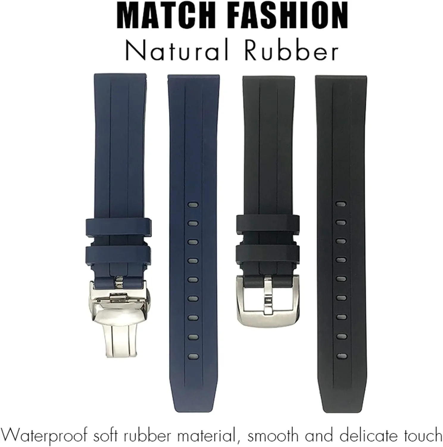 Seastar T120 T114 Watchband Rubber Sport festival cup Diving Black Blue Soft Watch Strap Silicone Rubber 19mm 20mm Watchband For Tissot 1853 