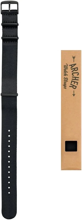 Seat Belt Nylon Military Style Watch Bands Archer octopus broadway Watch Straps - 