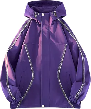 secondhand inconspicuously mention Waterproof Lightweight Hooded Windbreaker Fashion Casual Light Jacket Outdoor Rain Coats Finelylove Mens Rain Jacket 