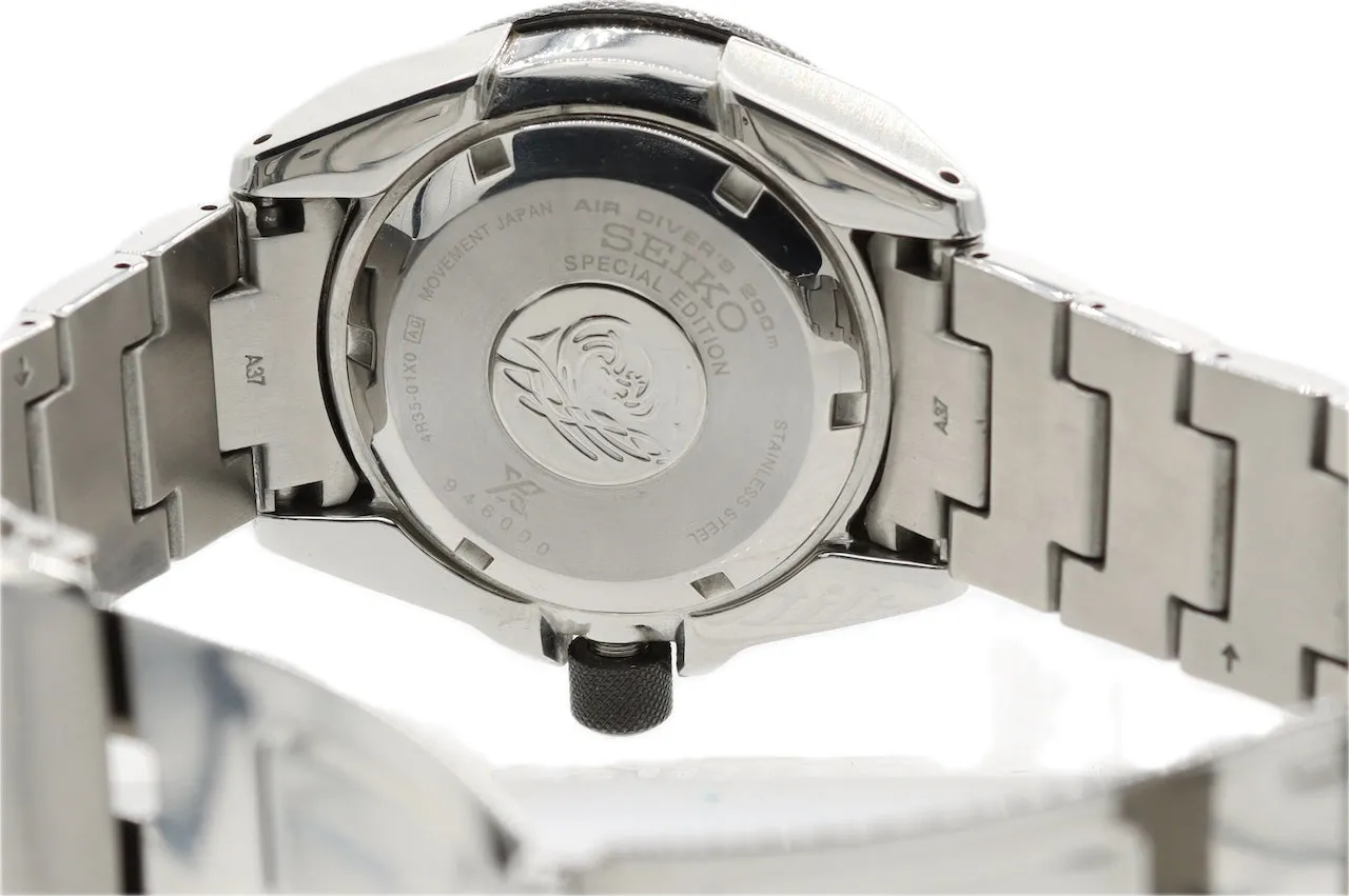 Seiko SRPC93 Prospex Samurai Save the Ocean Men's Automatic Wristwatch Steel