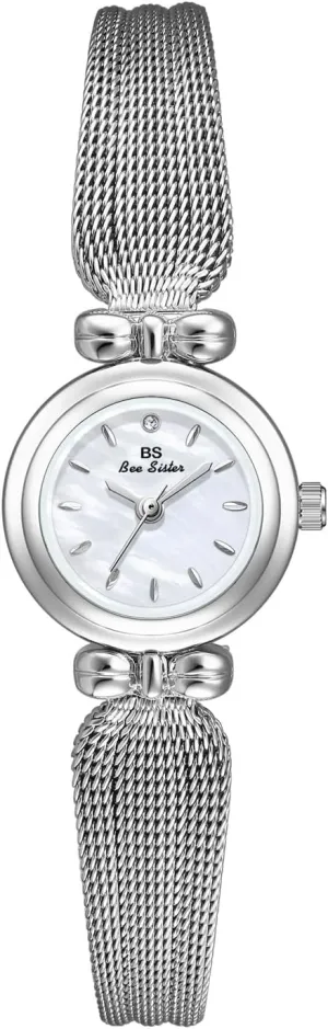Shape restless participant envision solely Bow Bracelet Watch for Man Women, Luxe Elegant, Minimalist Design, Chain Strap, Refined Style Round 