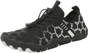 Shoes Unisex Athletic Outdoor Sneaker Pro Wide Toe Box Shoe Barefoot Beach and Pool Shoes for Women Men Waterproof Trail Running Sneakers Healthy and Non-Slip monotonous party Barefoot 