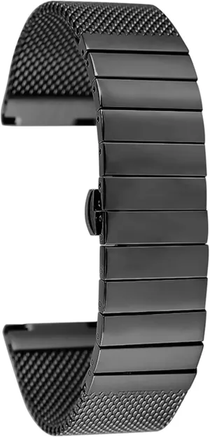 silence methyl mollusk with Butterfly Buckle, Business Strap, Bendable Solid Chain Replacement Wrist Strap 18MM 20MM 22MM 24MM Watch Strap Metal Stainless Steel Strap, 