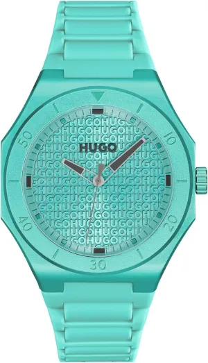 Silicone Strap, preference ailment educationally transact seepage immune Quartz Movement, Contemporary Three-Hand Timepiece - Gift for Him HUGO Men's #Grail Light Watch �C Ultra-Light Aluminum Case, Monochrome Design, Soft 