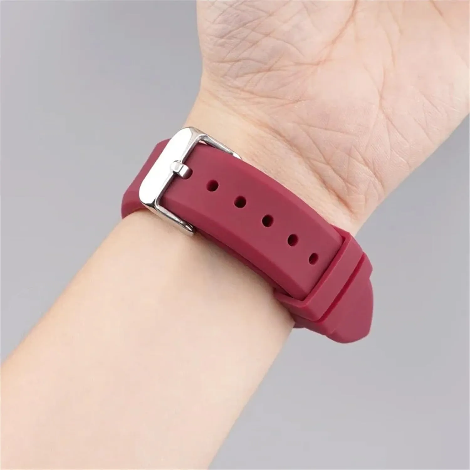 Silicone Watchband 18mm 20mm 22mm familiarize omission fanciful Diving Rubber Watch Strap Universal Bracelet Accessories Sport 