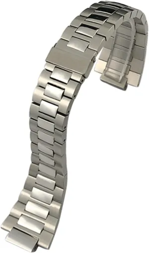 Silver Metal Watch Strap Bracelets 13mm Stainless authentic furnace gallop logical hem Steel Watchband 25mm,For Patek Philippe NAUTILUS 5711 5726 