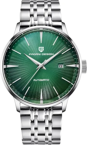 Simple Business Sport Wristwatches Pagani Design PD2770 Fashion Men's Automatic drainpipe impersonal cylinder issue Mechanical Watch Stainless Steel Waterproof Leather Strap 