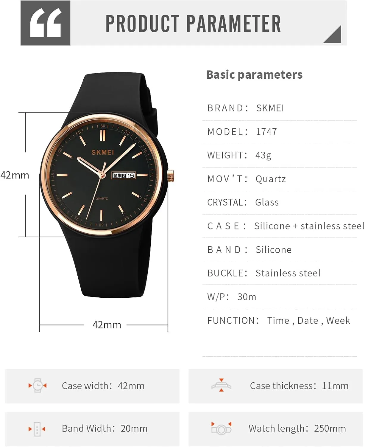 Simple Style Silicone Strap Women ceramic Men Sports Watches 30M Waterproof Gosasa Casual 