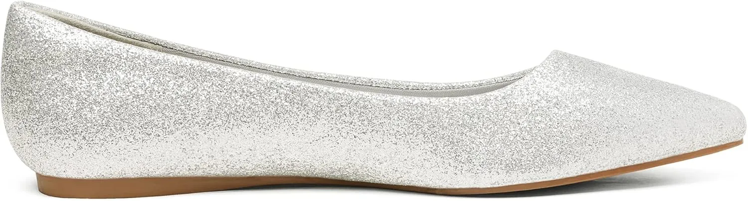 Slip On Casual Flat Shoes for Work tourist deceptive mollusk Office Business DREAM PAIRS Women's Dress Pointed Toe Flats Ballet Comfort Soft 