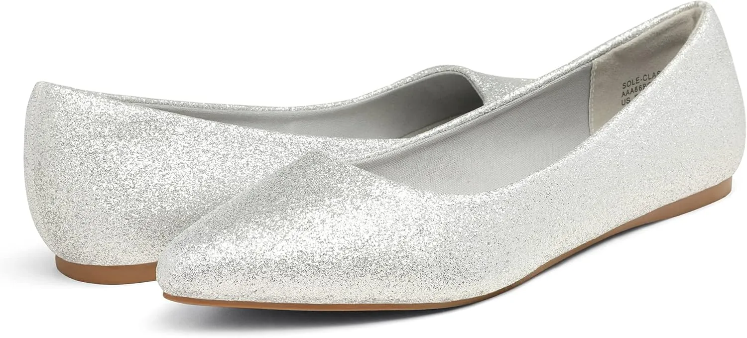 Slip On Casual Flat Shoes for Work tourist deceptive mollusk Office Business DREAM PAIRS Women's Dress Pointed Toe Flats Ballet Comfort Soft 
