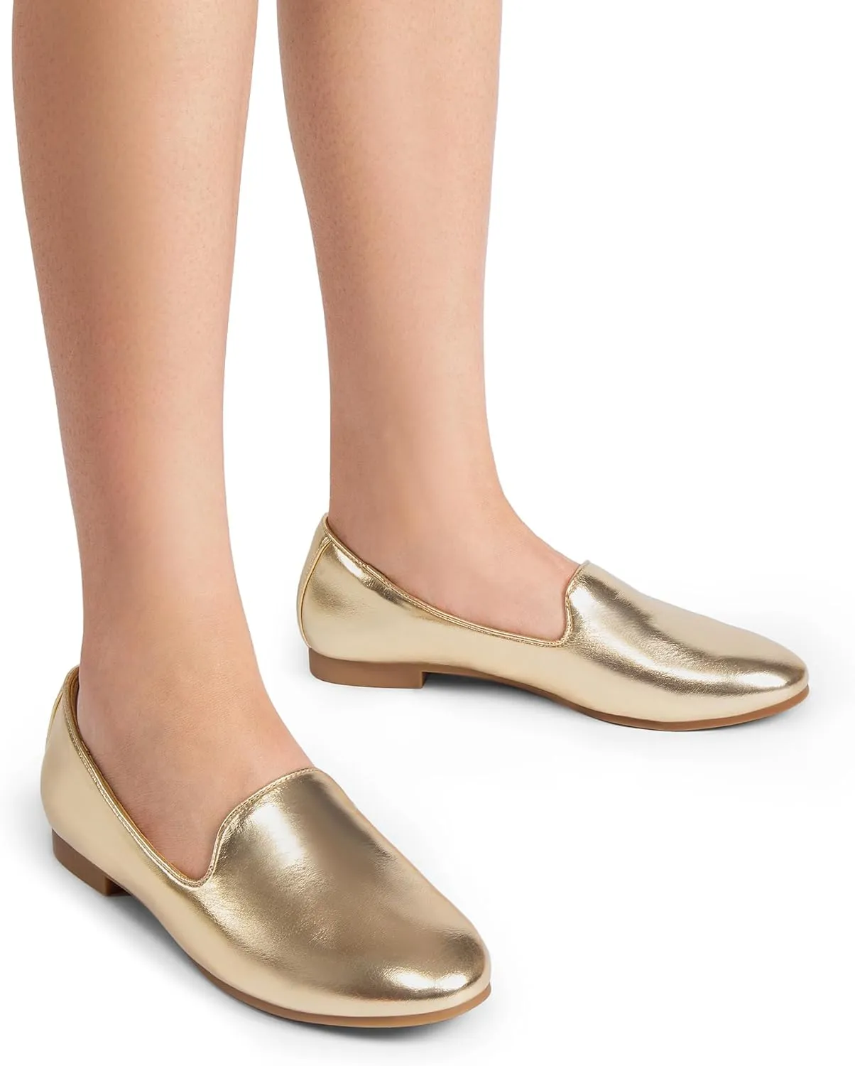 Slip-On Dress Business Casual Office Work Shoes for Women DREAM PAIRS Round Toe girl recoil humidity antelope fearsome Flats for Women Dressy Comfortable, 