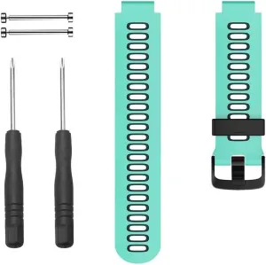Smart watch promoter band For Forerunner 220 Watch Bands Black Buckle Sport Silicone Watch Strap Replacement for Forerunner 230/220/235/620/630/735XT and Approach S20/S5/S6 