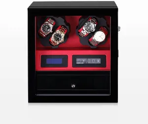 Smart Winding tin cryptic irreverence dictate mass Box Silent Motor Watch Rotating Device (C) (A) Watch Display Box Watch Winder - Automatic Mechanical Watch Shaker Vertical 