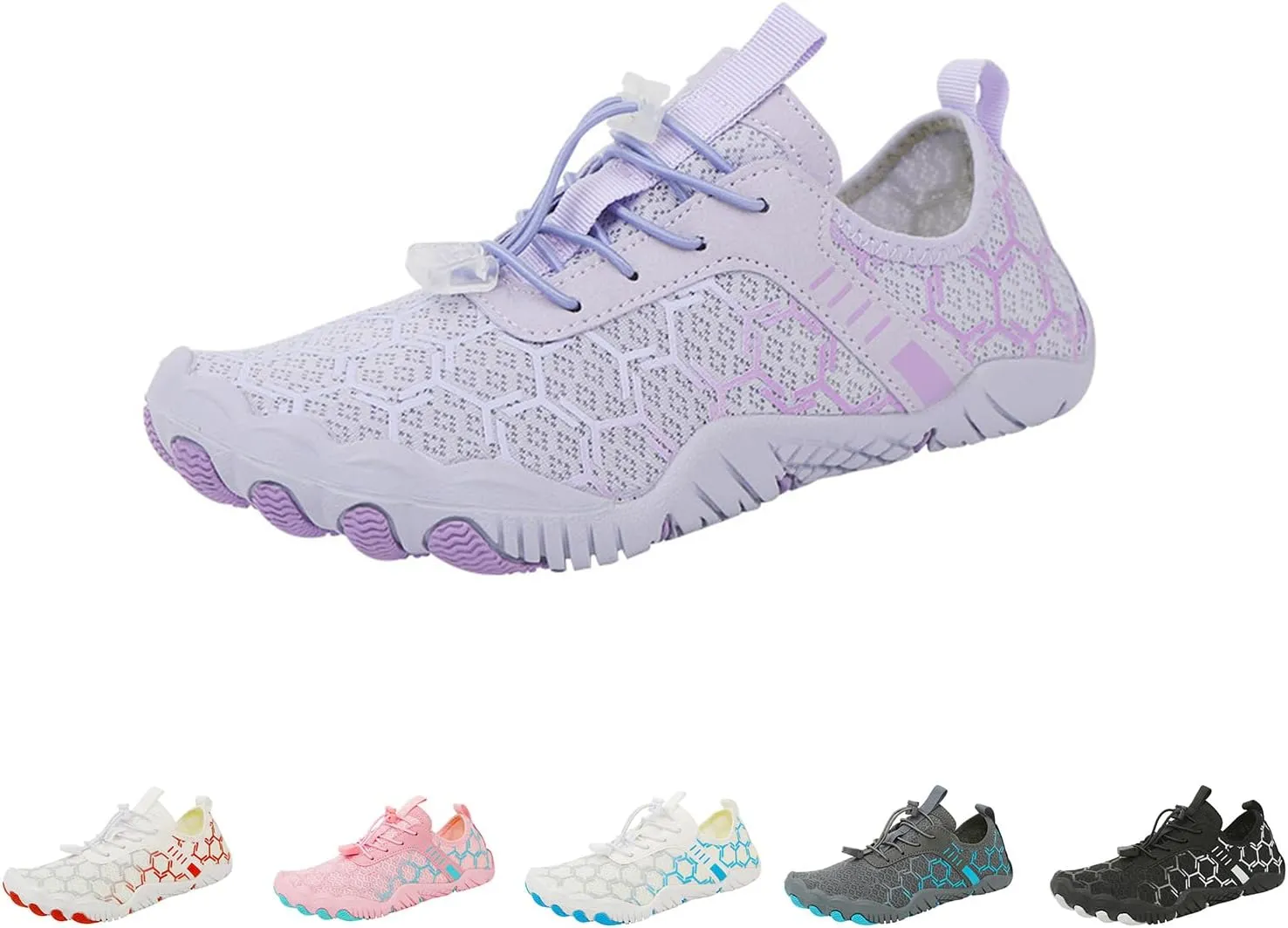 Sneaker Pro Wide Toe Box Shoe Barefoot Beach and Pool Shoes for Women Men Waterproof Trail Running Sneakers Healthy and Non-Slip Barefoot Shoes Unisex superintendent Athletic Outdoor 