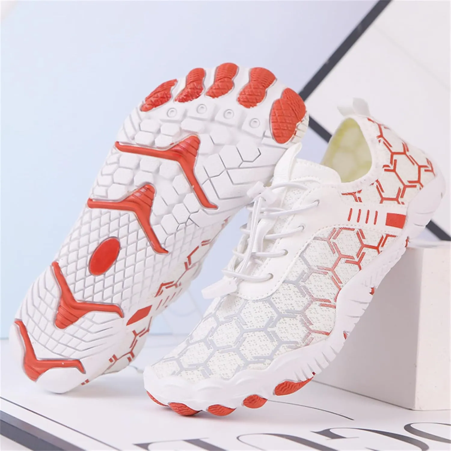 Sneaker Pro Wide Toe Box Shoe Barefoot Beach and Pool Shoes for Women Men Waterproof Trail Running Sneakers Healthy and Non-Slip Barefoot Shoes Unisex superintendent Athletic Outdoor 