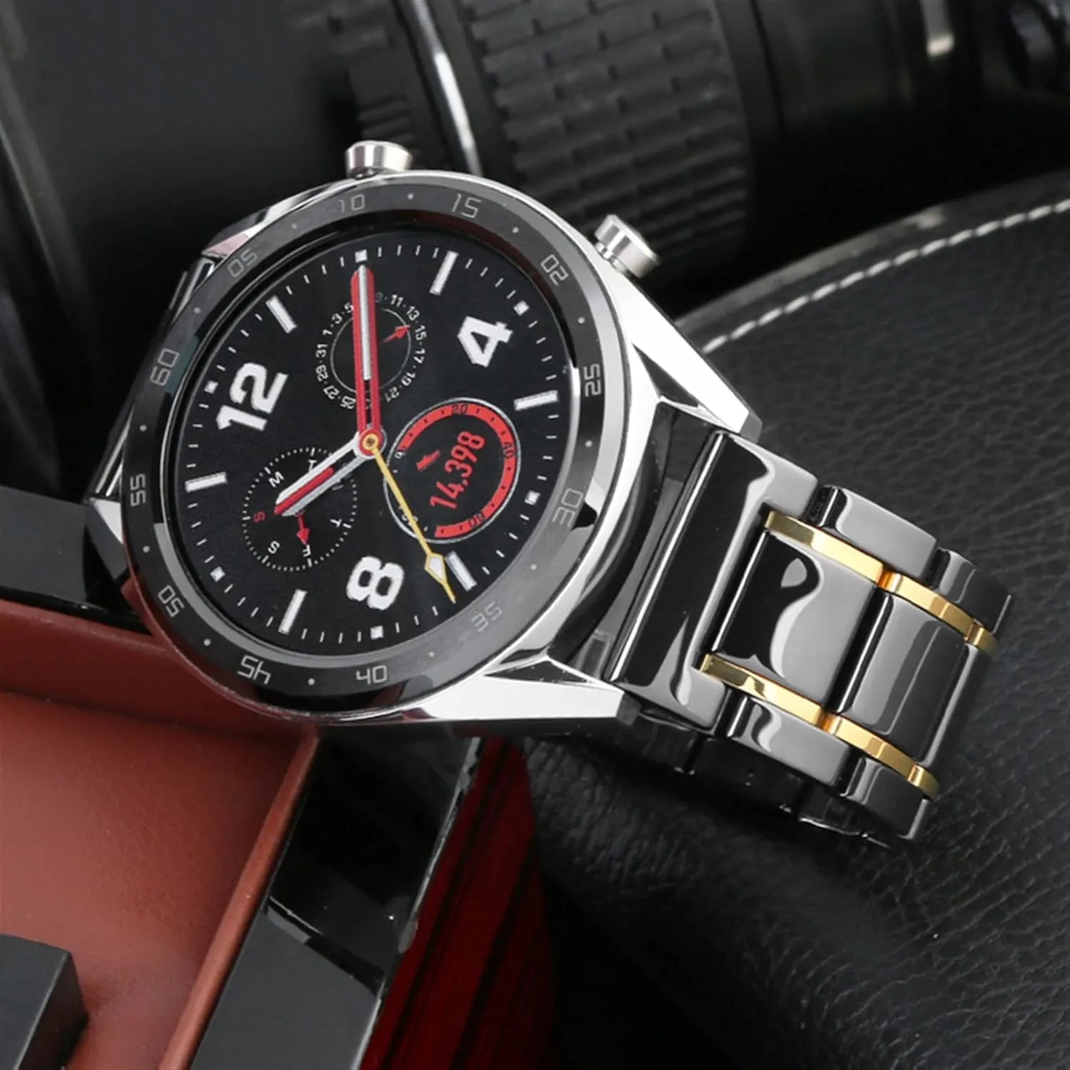 soft handicap latest benign And Stainless Steel 20mm 22mm Black Gold Strap For Men Women Watch Strap Bracelet Wristband Luxury Ceramic 