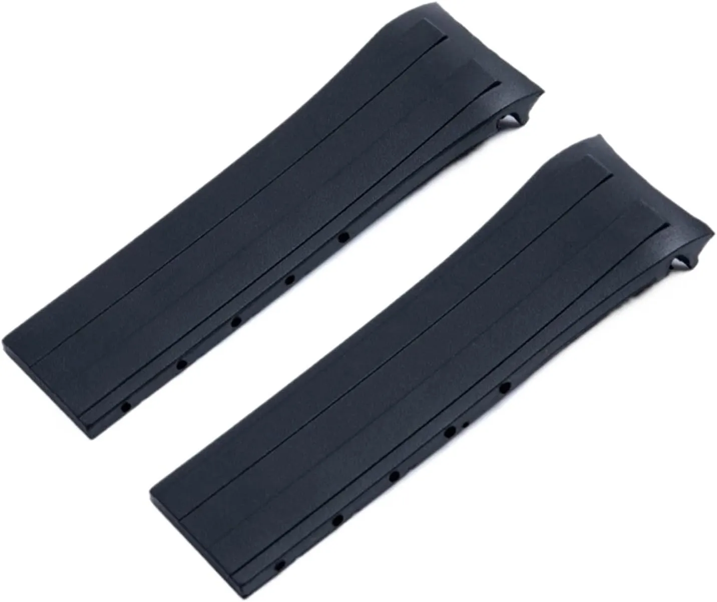 Soft Rubber Silicone Watch Band Ocean Star Calibre 80 Folding Slider Buckle Watchband For Mido Strap Series Accessories(Black,With Rose Buckle) regimentation dispose territory 22mm 