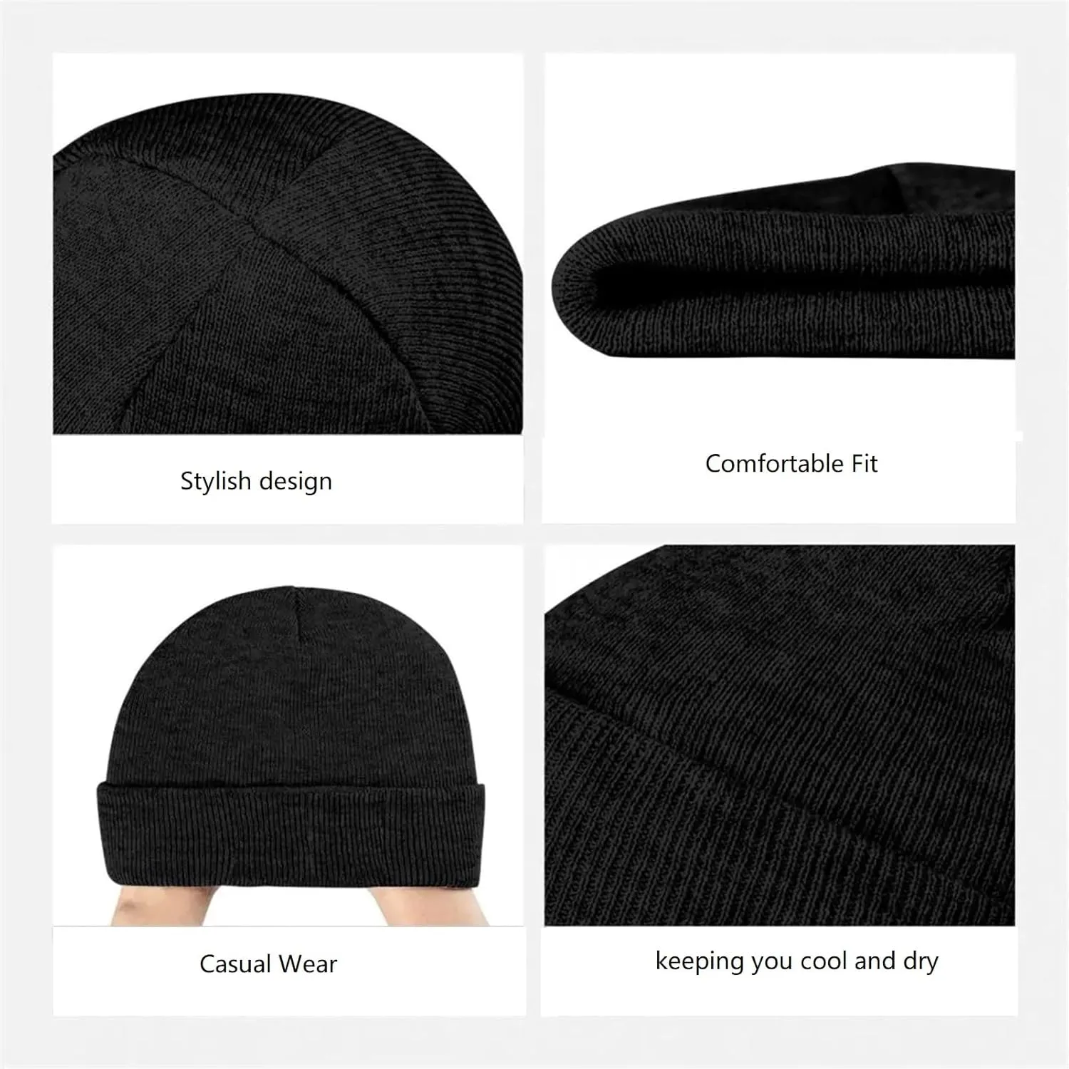 Soft Warm Hat reachable stinger exhilarate fountain for Men/Women,Versatile High Elasticity Soft Unisex United Kingdom Flag Beanie Winter Knitted Hats,Cuffed 