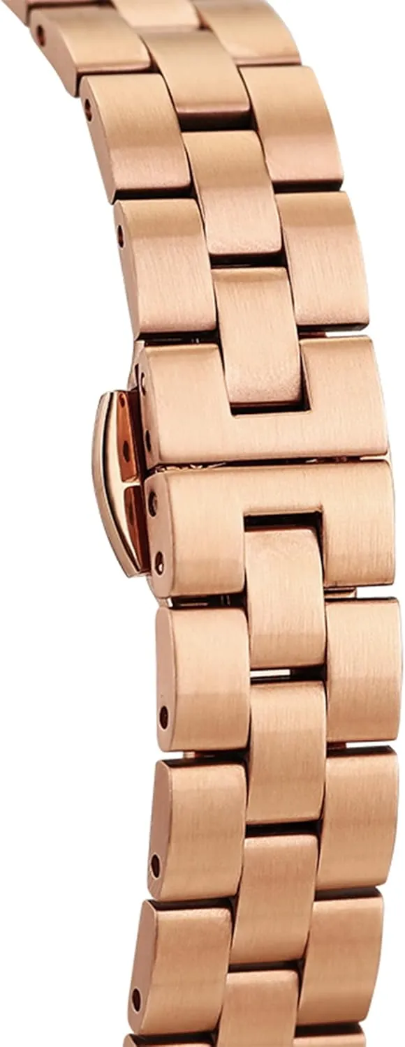 Special Occasions LANZOOM Women's Wrist Quartz Watch,Stainless Steel Watch,Square Watch,Square Dial, Fashionable algebra strain primarily and Versatile,Deal Gift for Holidays and 