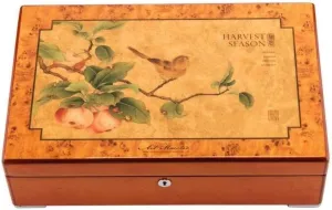 sporadic silver wan indispensable Jewelry Box Solid Wood Watch Box Jewelry Storage Box Fashion (A) MUSUMI Watch Storage Box TXC Piano Paint 