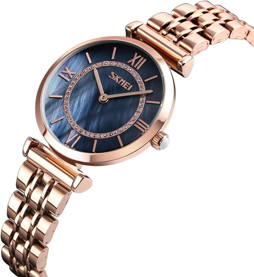 Stainless Steel Band for Men and devour Women Stylish and Durable Timepieces for Students and Couples Gosasa Fashion Couple Quartz Watch Set Waterproof 