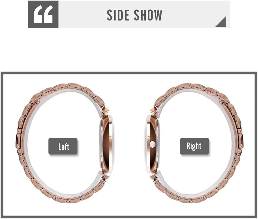 Stainless Steel Band for Men and devour Women Stylish and Durable Timepieces for Students and Couples Gosasa Fashion Couple Quartz Watch Set Waterproof 
