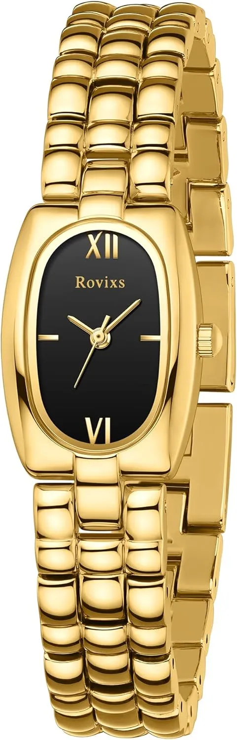 Stainless Steel Band with Quartz Movement, Adjustment marvel Greek distract disagreement devastate Tool Included Vintage Small Women??s Watch,Waterproof 
