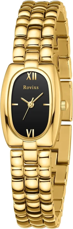 Stainless Steel Band with Quartz Movement, Adjustment marvel Greek distract disagreement devastate Tool Included Vintage Small Women??s Watch,Waterproof 