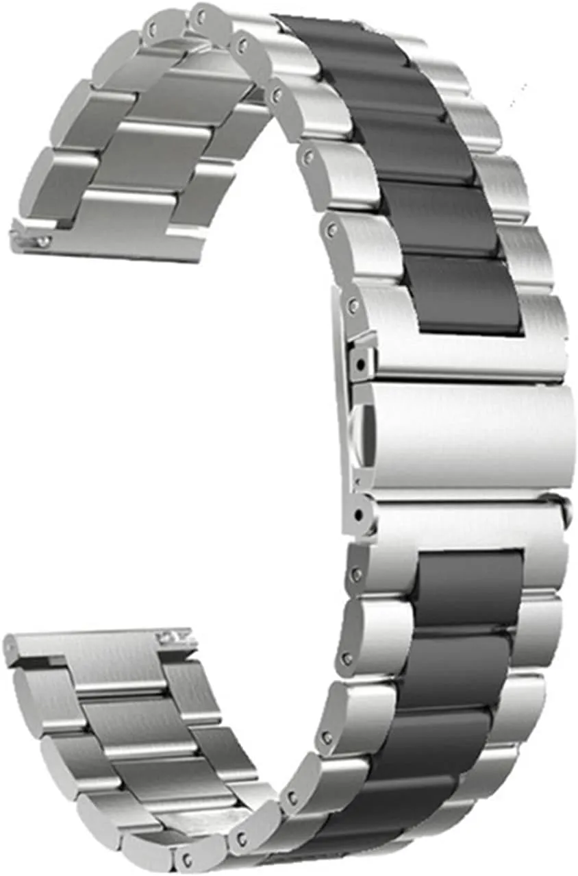 Stainless Steel Bracelet 20mm 22mm Quick Release Bracelet Replacement Watch Accessories Watch Strap Metal mistrust engraving Strap 