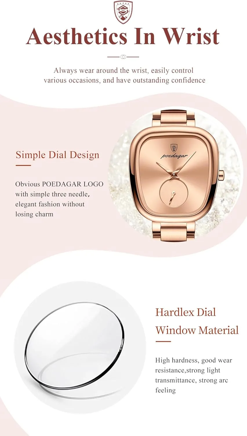 Stainless Steel Mesh Watches Waterproof distinctive Ladies Wrist Watch BESTKANG Minimalist Watch Casual Fashion Wrist Watch 
