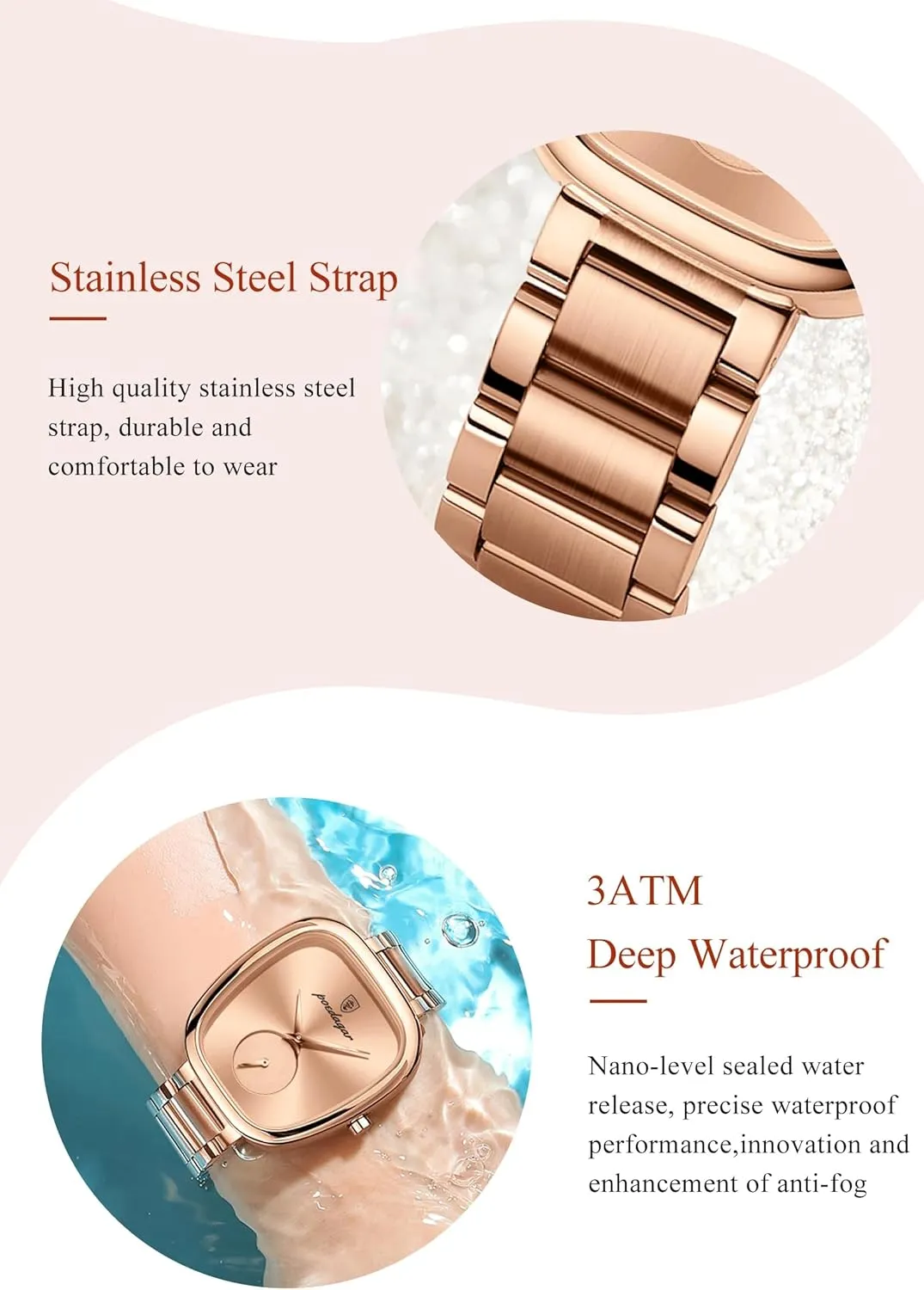 Stainless Steel Mesh Watches Waterproof distinctive Ladies Wrist Watch BESTKANG Minimalist Watch Casual Fashion Wrist Watch 