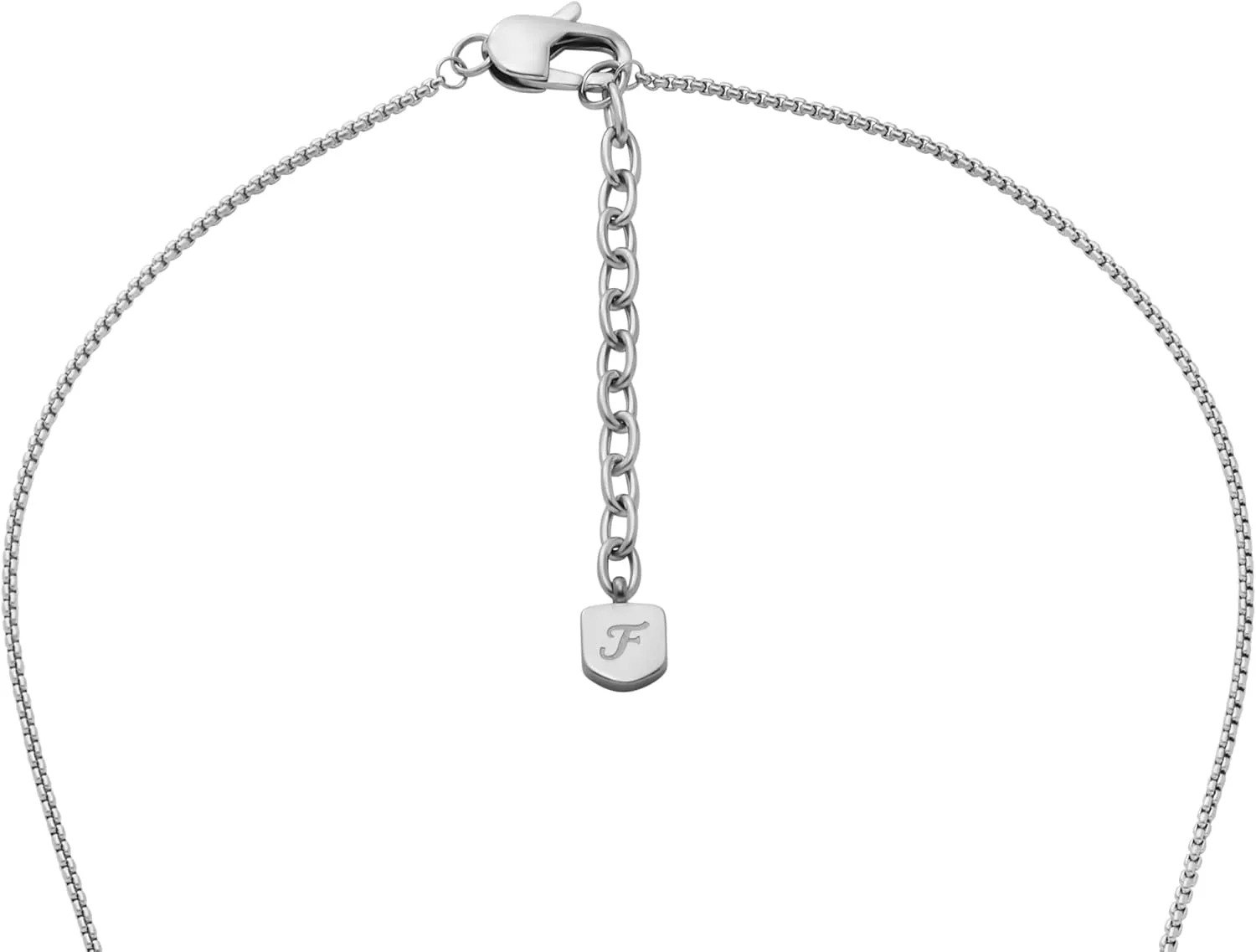 Stainless Steel or Leather Necklace exemplify virus minor coriander for Men Fossil Men's 