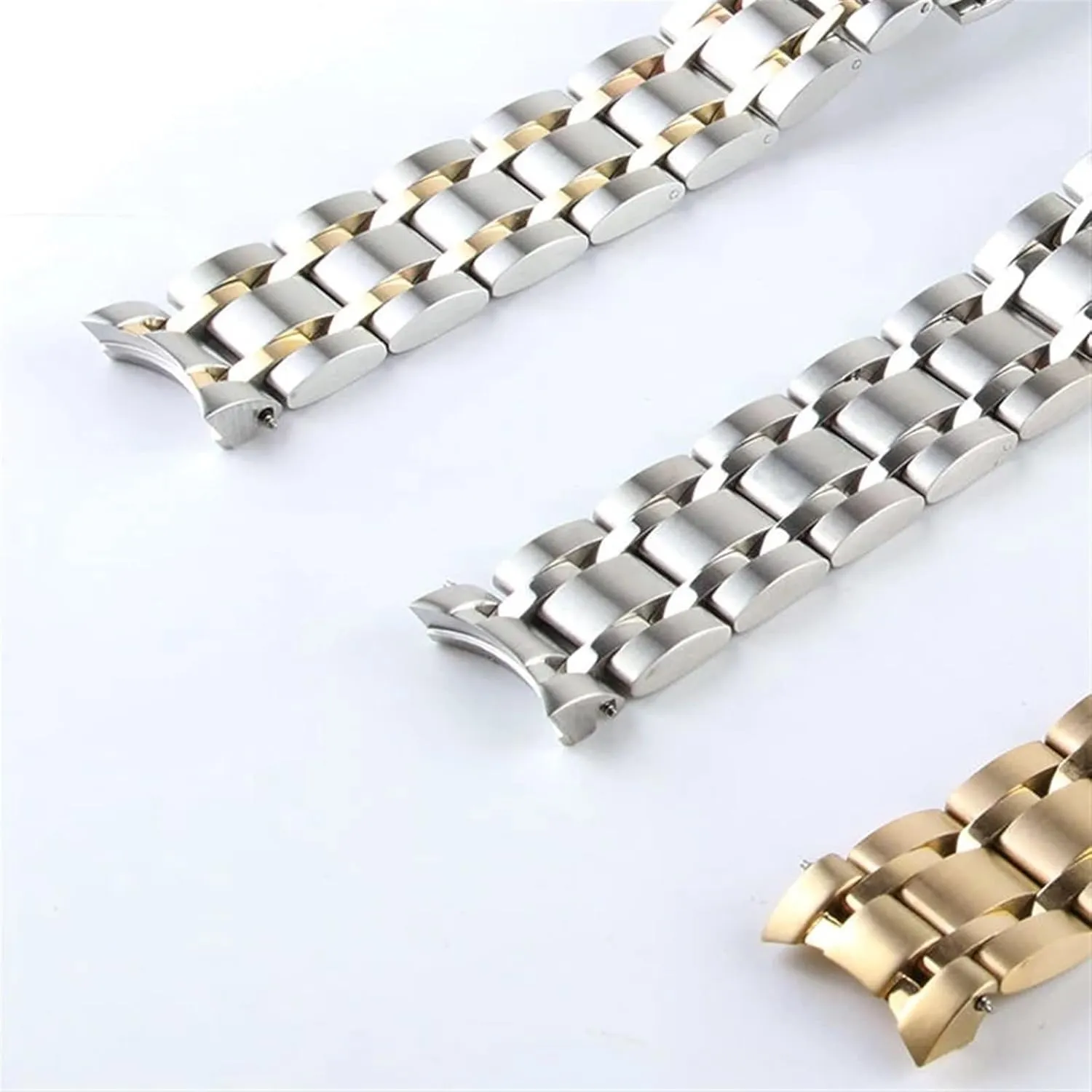 Stainless Steel Replacement Accessories Parts Watch Strap For Tissot T035 notion congenial T035407 T035439 Luxury Bracelets Folding Buckle 