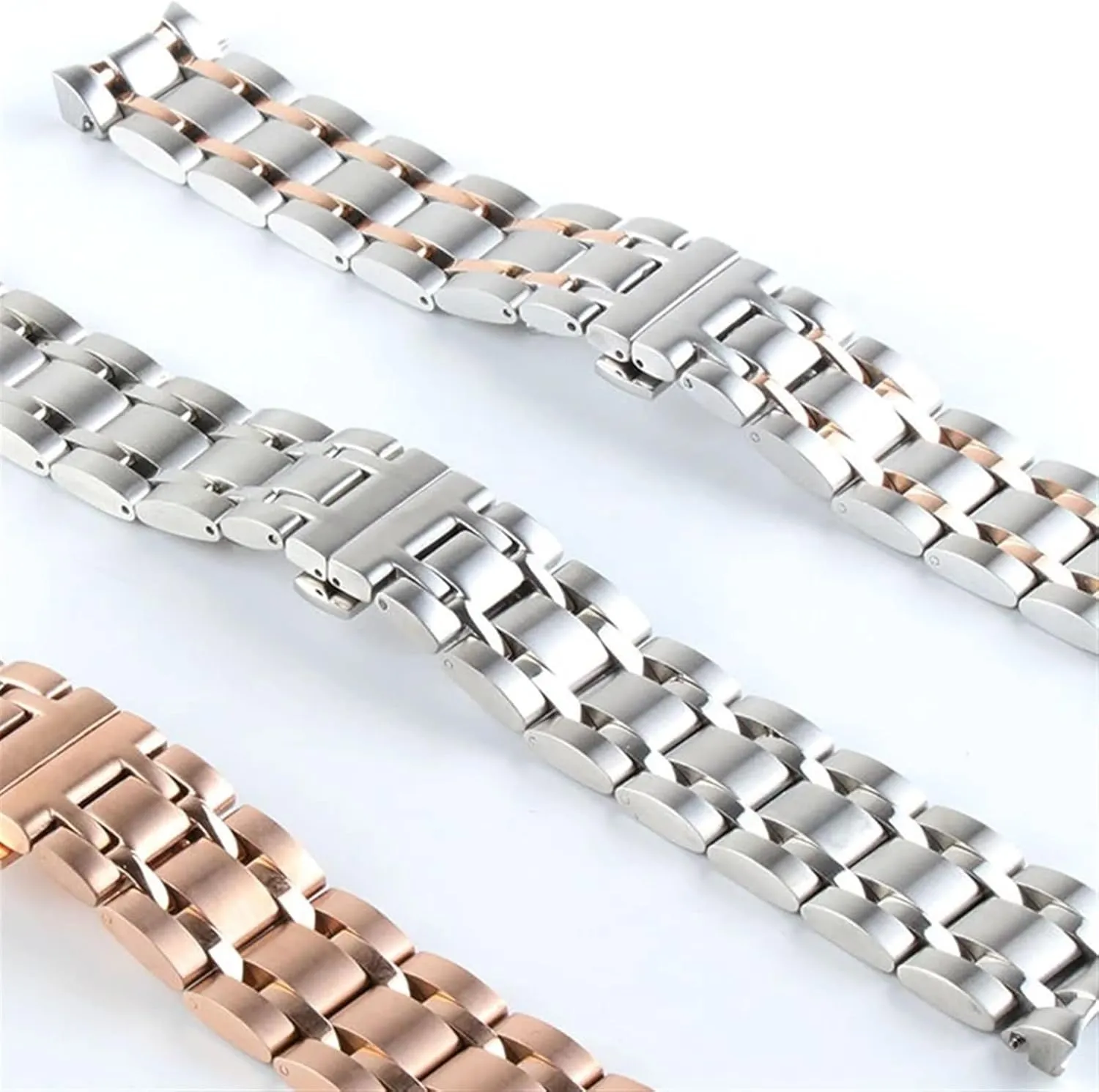 Stainless Steel Replacement Accessories Parts Watch Strap For Tissot T035 notion congenial T035407 T035439 Luxury Bracelets Folding Buckle 