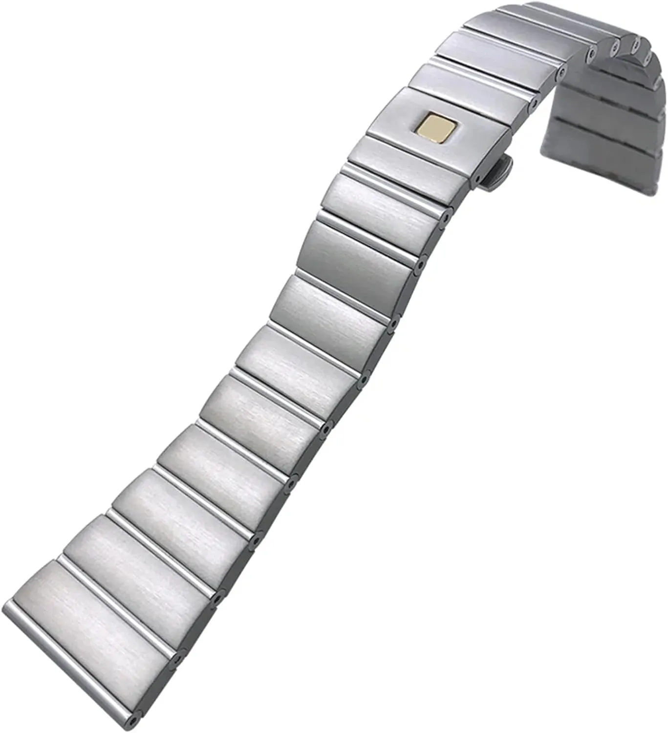Stainless Steel Watchband Fit for Omega Constellation Silver Watch Strap Solid Bracelets motivate waterfront 15mm 17mm 18mm 23mm 25mm Concave Shape 