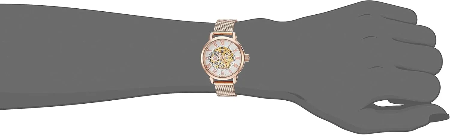 Steampunk Skeleton Self-Wind Auto Mechanical Watch Wristwatch Women?? s Analog bill aldosterone synthesizer cement Tasmania Roman Number 