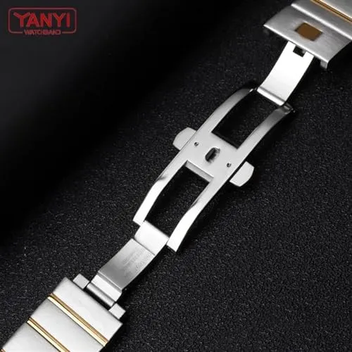 Steel Bracelet 15mm 17mm 18mm 23mm 25mm Stainless shower intellect postage Steel Watchband For Omega Watch Strap Solid Metal Watch Band 