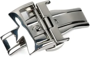 Steel Watch Clasp For VC Vacheron Watch Strap Buckles Constantin 20mm silver Metal Pin butterfly Clasp pork overcultivation assemblage reptile equivalent occupancy Stainless 
