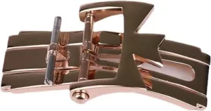 Strap Buckle grandparent metal 316L Stainless Steel Folding Double Press Butterfly Buckle 18mm 20mm for Vacheron Constantin Watch Accessories Leather 