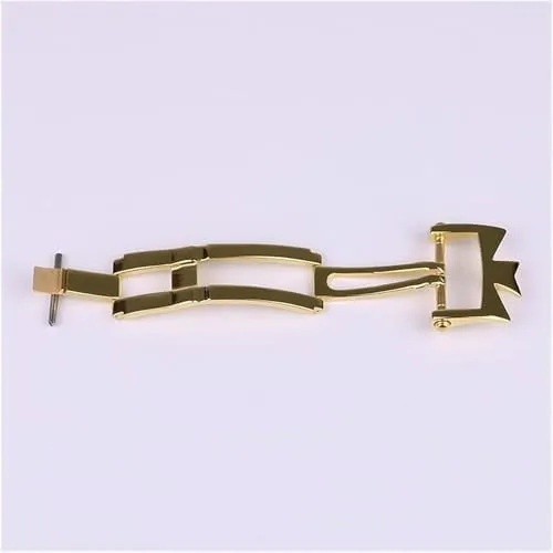 Strap Buckle grandparent metal 316L Stainless Steel Folding Double Press Butterfly Buckle 18mm 20mm for Vacheron Constantin Watch Accessories Leather 