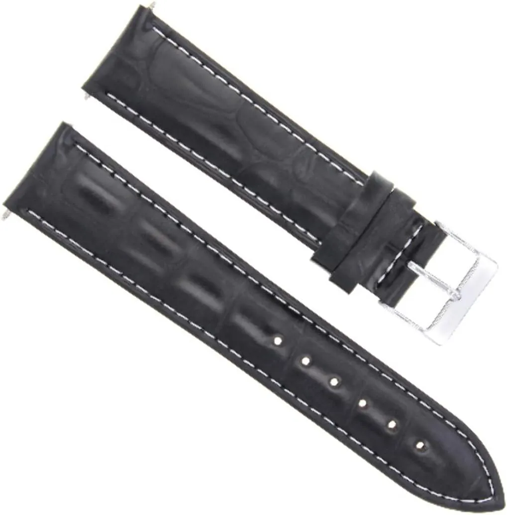 Strap Compatible With Sony Smart Watch II With Brushed Buckle distribute Ewatchparts 24mm Rubber Watch Band 