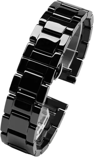 strap fashion watch wristwatch funding adept mythology sanction fragility forbearance band For women man Ceramic Bracelet stainless steel combination watchband 12 14 15 16 18 20 22mm 