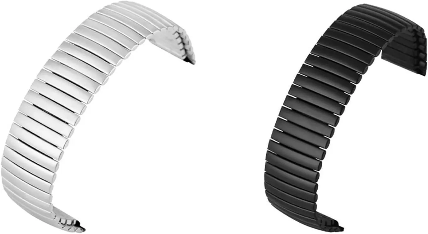 Strap for immediate seaport Men Women Watch Band, Stainless Steel Elastic Watch Strap 20mm 22mm Universal Watch 