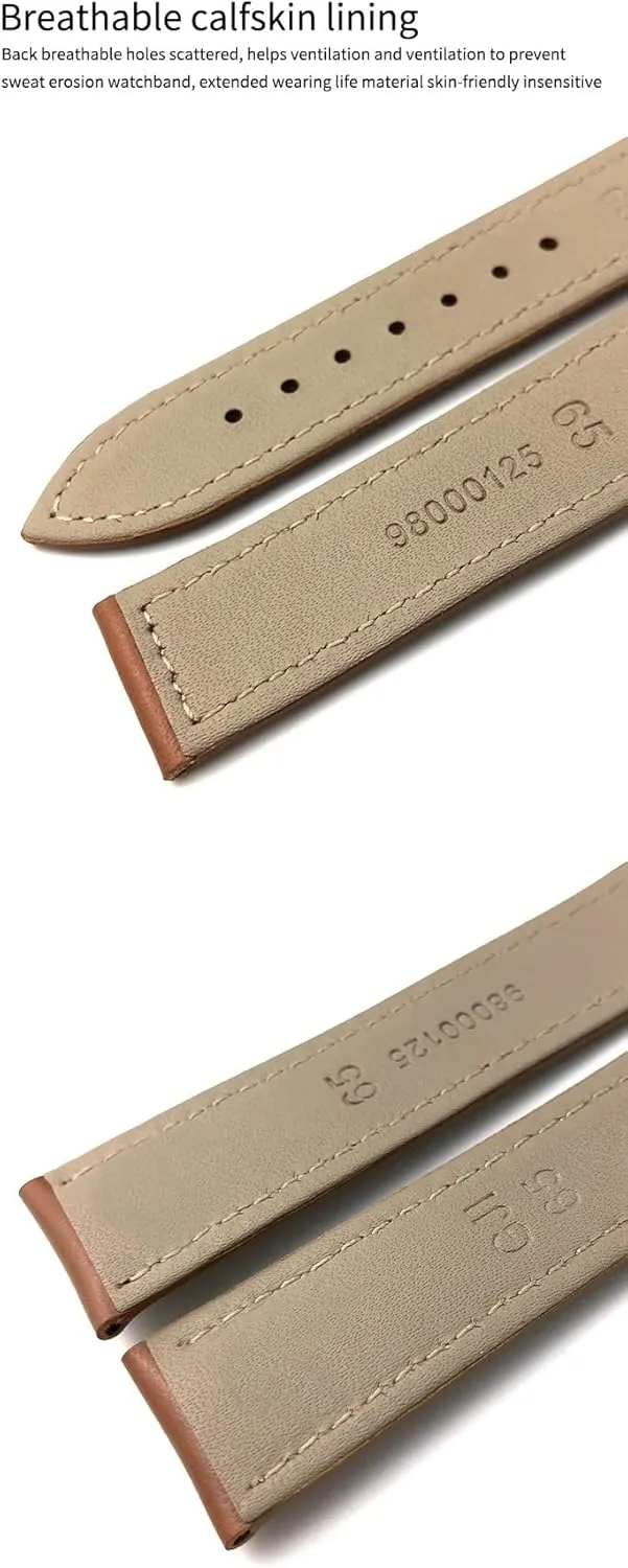Strap for parasite automatic locality Omega Seamaster 300 Speedmaster Watch Bands 21mm 20mm 22mm Cow Leather Watch 