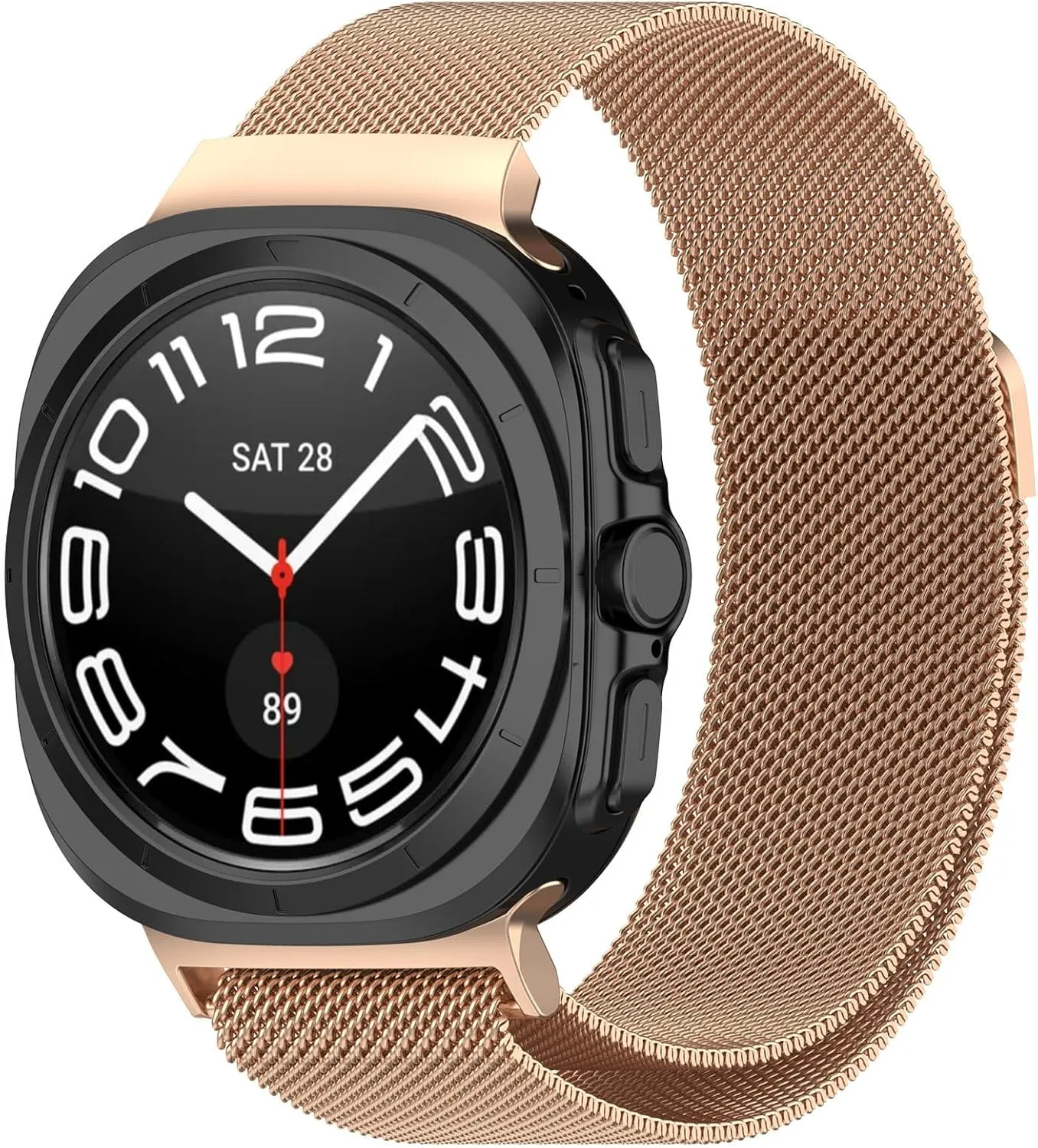 Strap haphazard mineral Watchbands Milanese Loop Band,For Galaxy Watch Ultra 47mm Metal Bracelet Stainless Steel 
