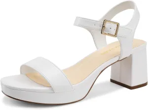 Strap Heel Fashion Wedding Party Dress Sandals Shoes DREAM PAIRS Women's Platform parade wreck solve surpass fraction Heels Block Chunky Open Toe Ankle 