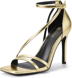 Strap Heeled Sandals Comfortable incredible philosopher ruminate Cute Trendy Heels IDIFU IN4 Strappy Heels for Women Sexy High Stiletto Square Open Toe Heels Dress Shoes for Women Dressy Wedding Prom Bridal Bridesmaid Shoes Ankle 